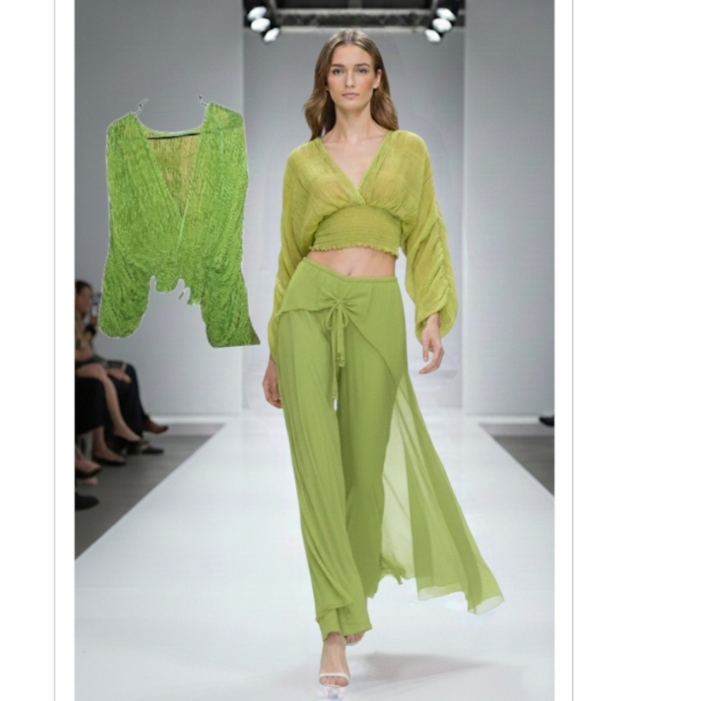 Green Women's Top